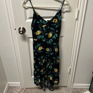 Lemon print dress